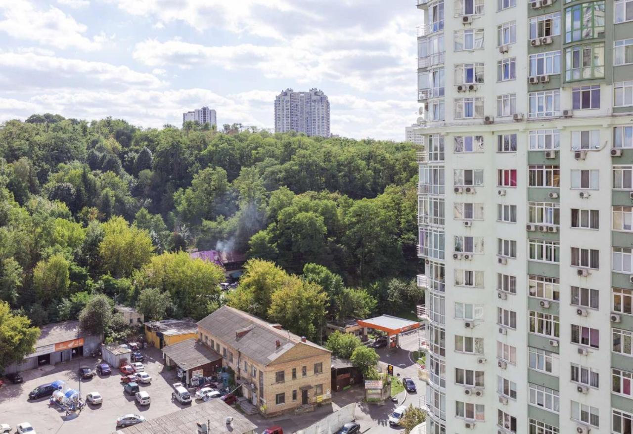 Navit Apartments With Breakfast, Near The Railway Station, The City Center And The Park Kiew Exterior foto